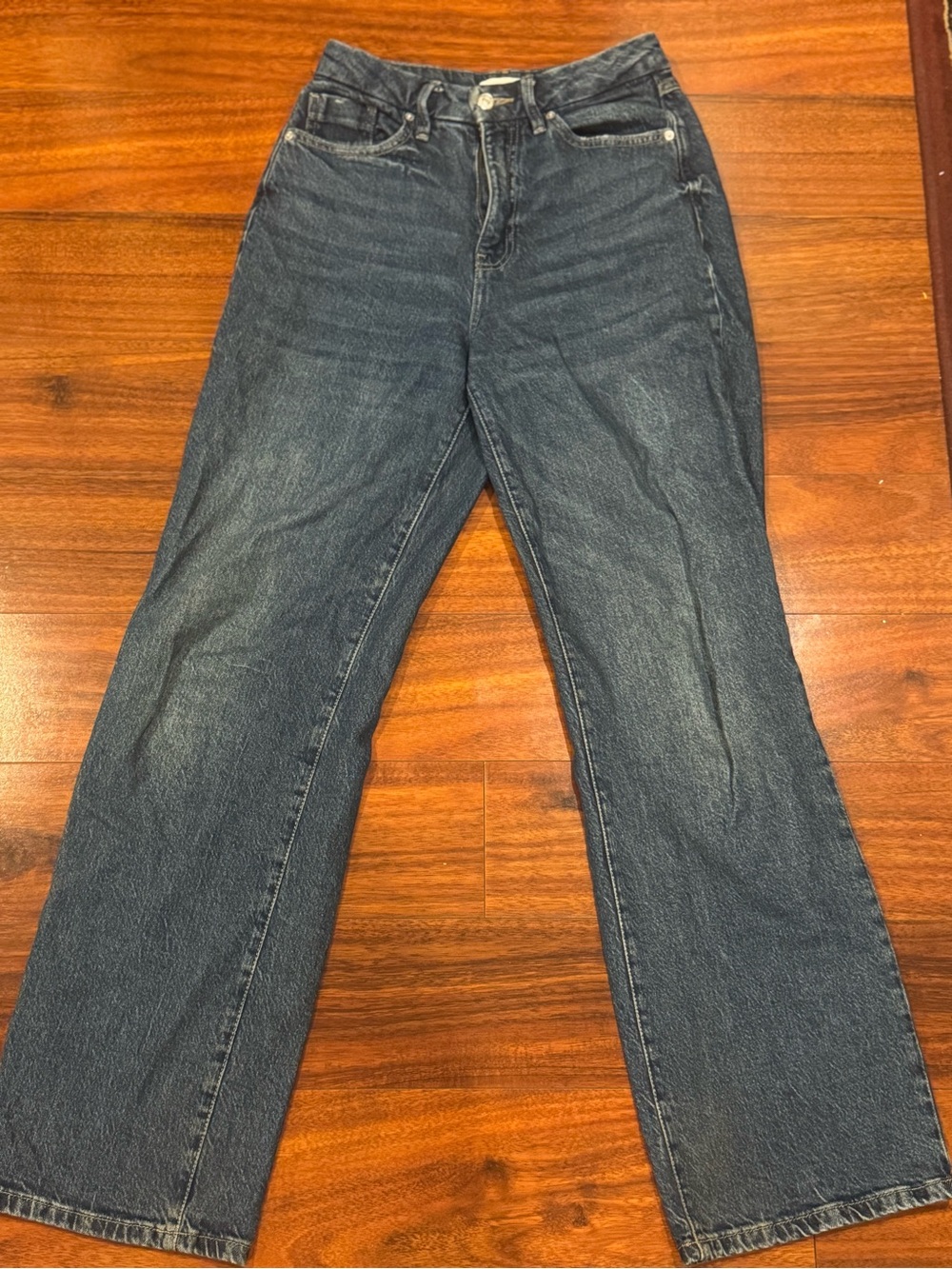 Forever 21 Dark Wash Flare Jeans